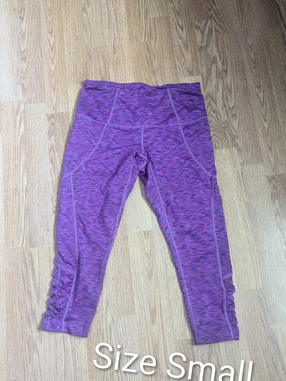 Women’s Purple Capri Leggings